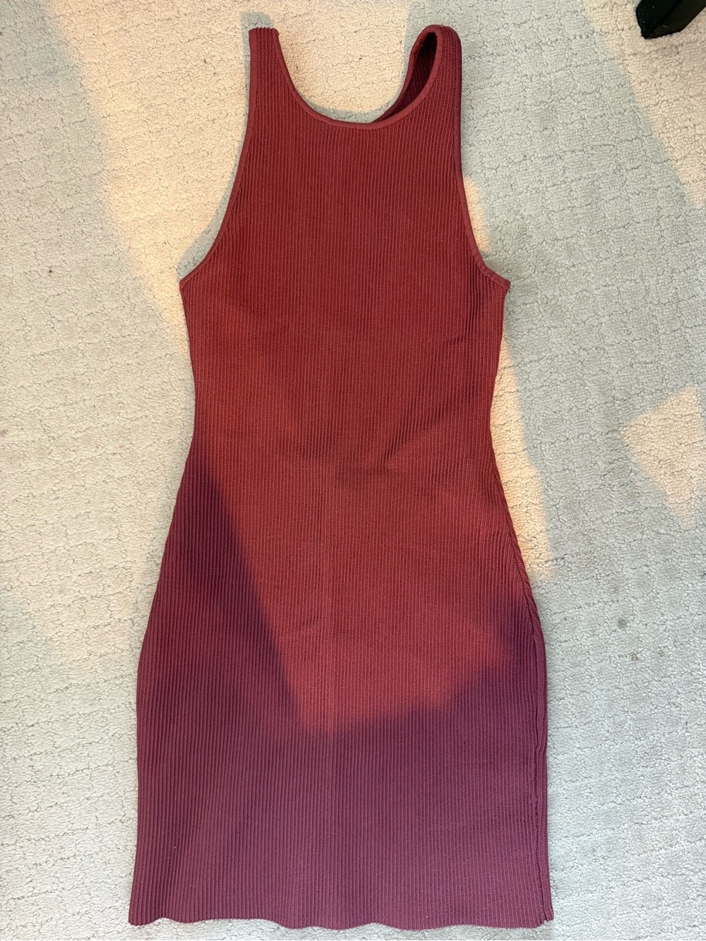 Babaton open back body con dress